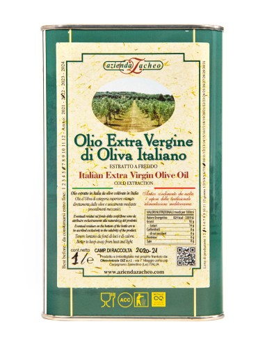 Olio Extra Vergine di Oliva lt. 1 - 2021/2022